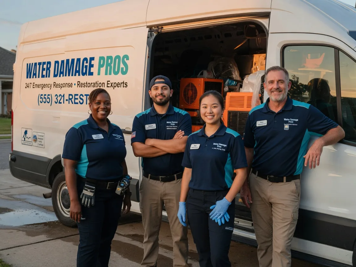Water Damage Restoration company in Potts Camp, MS